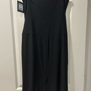 Norma Kamali Strapless Sheath Dress